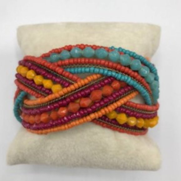 3 Beaded Wrap Bracelets - Picture 5 of 11